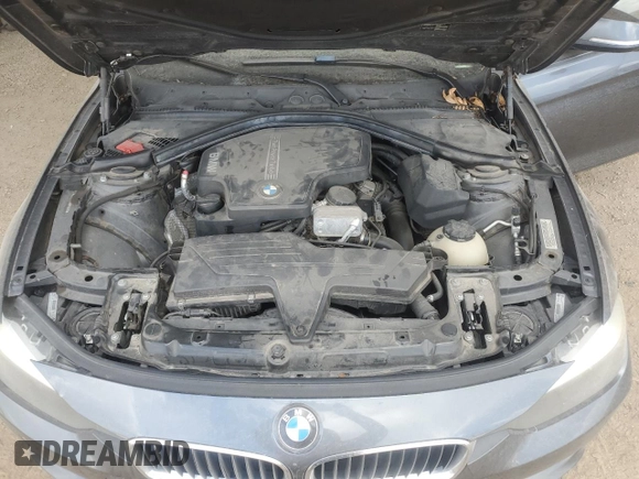 2014 BMW 3 Series 328i with VIN WBA3C1C55EK109175, listed as a Copart auction lot 60646514 with 143,347 mi miles and Salvage title. Bid and sale history available at DreamBid. Image 11.