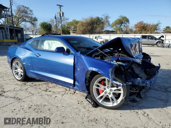 2022 Chevrolet Camaro 1LT with VIN 1G1FB1RS1N0111557, listed as a Copart auction lot 85118814 with 31,380 mi miles and Salvage Title. Bid and sale history available at carsss.com. Image 4.
