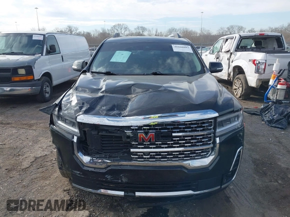 2022 GMC Acadia Denali with VIN 1GKKNPLSXNZ148311, listed as a IAAI auction lot 41660883 with 123,974 mi miles. Bid and sale history available at carsss.com. Image 12.