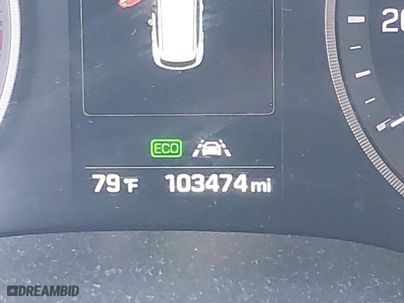 2016 Hyundai Tucson Eco with VIN KM8J3CA25GU033510, listed as a IAAI auction lot 41710517 with 103,474 mi miles. Bid and sale history available at carsss.com. Image 16.