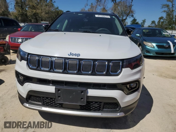 2022 Jeep Compass (RED) Edition with VIN 3C4NJDCB1NT115868, listed as a Copart auction lot 47720275 with 50,385 mi miles and Salvage Title. Bid and sale history available at DreamBid. Image 5.