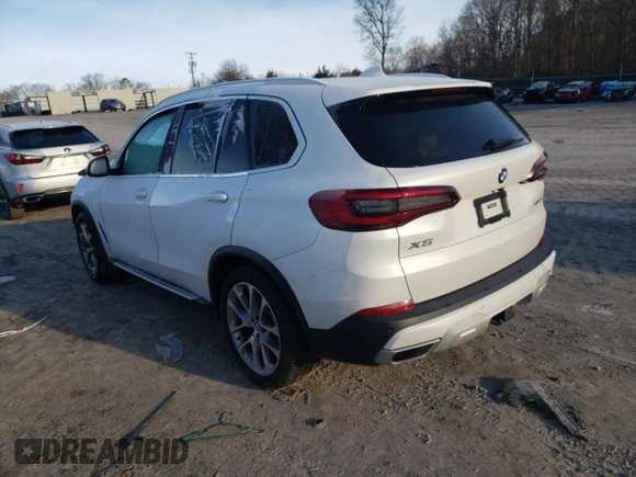 2021 BMW X5 xDrive40i with VIN 5UXCR6C05M9G48325, listed as a Copart auction lot 37308583 with 0 mi miles. Bid and sale history available at carsss.com. Image 2.