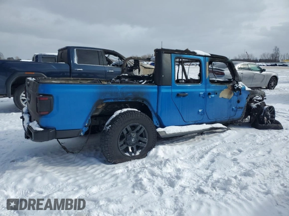 2020 Jeep Gladiator Sport S with VIN 1C6JJTAG6LL193103, listed as a Copart auction lot 46032415 with Not Provided miles and Salvage Title. Bid and sale history available at carsss.com. Image 3.