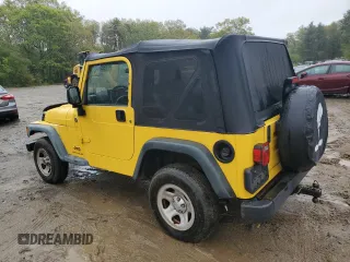 2006 Jeep Wrangler SE with VIN 1J4FA29116P781670, listed as a Copart auction lot 55350415 with 105,171 mi miles and Clean Title. Bid and sale history available at carsss.com. Image 2.