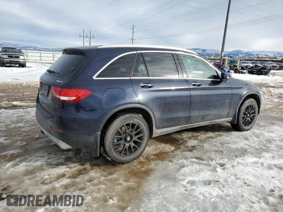 2017 Mercedes-Benz GLC with VIN WDC0G4KB7HV007392, listed as a Copart auction lot 45758665 with 72,569 mi miles and Salvage Title. Bid and sale history available at carsss.com. Image 3.