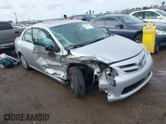 2011 Toyota Corolla L with VIN 2T1BU4EE5BC594215, listed as a IAAI auction lot 41802263 with 126,457 mi miles and . Bid and sale history available at DreamBid. Image 1.