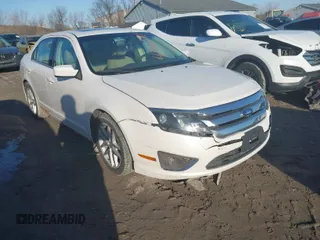 2012 Ford Fusion SEL with VIN 3FAHP0JA7CR104856, listed as a IAAI auction lot 41816591 with 195,612 mi miles. Bid and sale history available at carsss.com. Image 1.