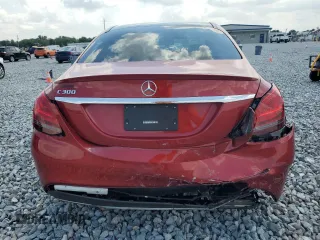 2019 Mercedes-Benz C 300 with VIN 55SWF8DB7KU317733, listed as a Copart auction lot 55562235 with 39,884 mi miles and Non repairable. Bid and sale history available at DreamBid. Image 6.