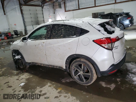 2022 Honda HR-V EX with VIN 3CZRU6H51NM734658, listed as a Copart auction lot 41384715 with 40,403 mi miles and Salvage Title. Bid and sale history available at carsss.com. Image 2.