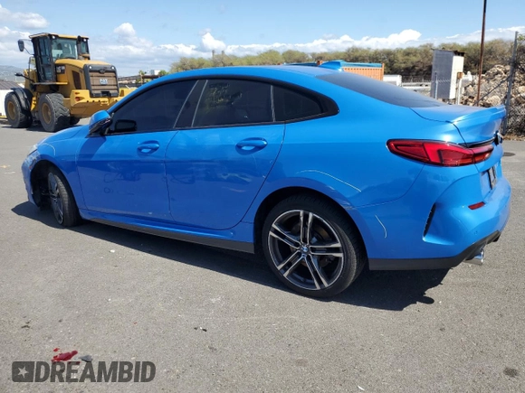 2021 BMW 2 Series 228i with VIN WBA53AK06M7J20167, listed as a Copart auction lot 44247265 with 25,470 mi miles and Salvage Title. Bid and sale history available at carsss.com. Image 2.