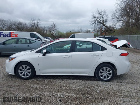 2024 Toyota Corolla LE with VIN 5YFB4MDE1RP177251, listed as a IAAI auction lot 41907837 with 12,574 mi miles. Bid and sale history available at carsss.com. Image 14.