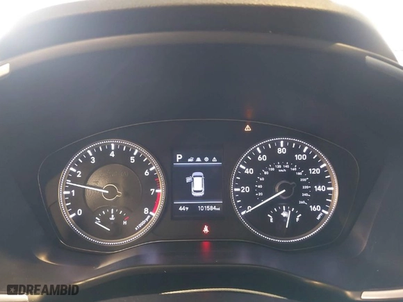 2019 Hyundai Santa Fe SE with VIN 5NMS2CAD4KH120957, listed as a IAAI auction lot 41937085 with 101,584 mi miles. Bid and sale history available at carsss.com. Image 7.