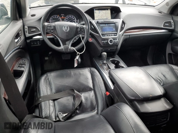 2014 Acura MDX Advance with VIN 5FRYD4H81EB017079, listed as a Copart auction lot 59939905 with 189,441 mi miles and Salvage title. Bid and sale history available at DreamBid. Image 8.