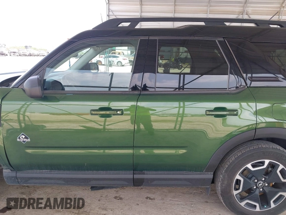 2023 Ford Bronco Sport Outer Banks with VIN 3FMCR9C62PRD07084, listed as a IAAI auction lot 41914187 with 21,256 mi miles and . Bid and sale history available at DreamBid. Image 14.
