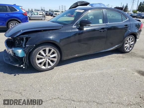 2015 Lexus IS 250 with VIN JTHBF1D23F5044819, listed as a Copart auction lot 61185585 with 183,836 mi miles and Salvage title. Bid and sale history available at DreamBid. Image 1.