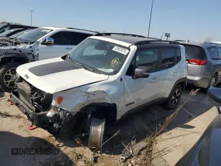 2020 Jeep Renegade Trailhawk with VIN ZACNJBC19LPL09240, listed as a Copart auction lot 52803075 with 70,698 mi miles and Non repairable. Bid and sale history available at DreamBid. Image 1.