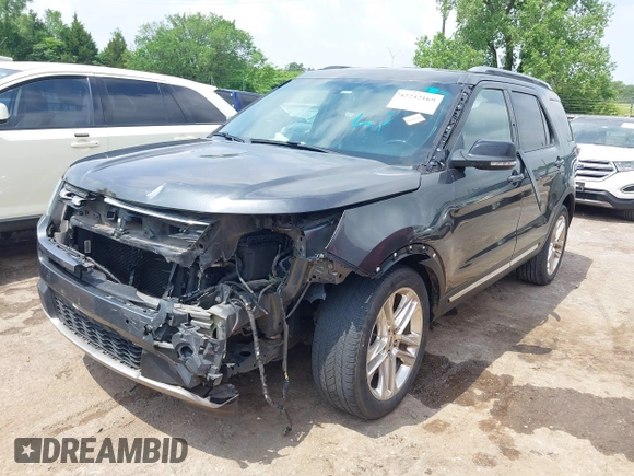 2017 Ford Explorer XLT with VIN 1FM5K7D82HGA76097, listed as a IAAI auction lot 42242169 with Not provided miles and . Bid and sale history available at DreamBid. Image 18.
