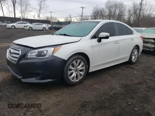 2017 Subaru Legacy Premium with VIN 4S3BNAF69H3059957, listed as a Copart auction lot 40373593 with 123,816 mi miles. Bid and sale history available at carsss.com. Image 1.