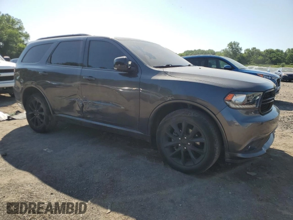 2017 Dodge Durango GT with VIN 1C4RDJDG6HC937261, listed as a Copart auction lot 60985045 with Not provided miles and Salvage title. Bid and sale history available at DreamBid. Image 4.