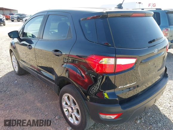 2021 Ford EcoSport S with VIN MAJ3S2FE7MC397416, listed as a IAAI auction lot 42016442 with 84,438 mi miles and . Bid and sale history available at DreamBid. Image 3.