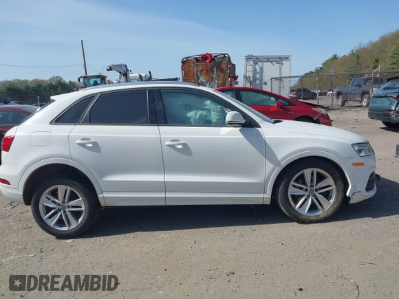 2017 Audi Q3 Premium with VIN WA1ECCFS9HR005867, listed as a IAAI auction lot 42144051 with 87,552 mi miles and . Bid and sale history available at DreamBid. Image 13.