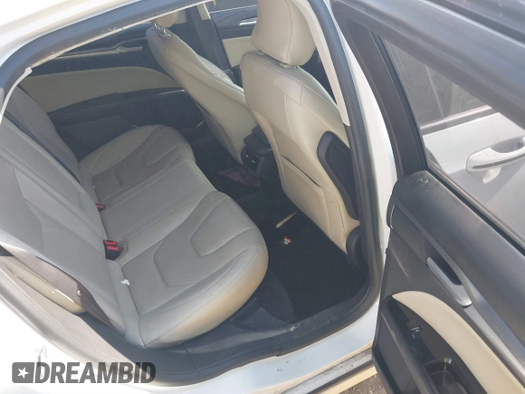 2015 Ford Fusion Titanium with VIN 3FA6P0K90FR282320, listed as a IAAI auction lot 41777384 with 154,204 mi miles. Bid and sale history available at carsss.com. Image 8.