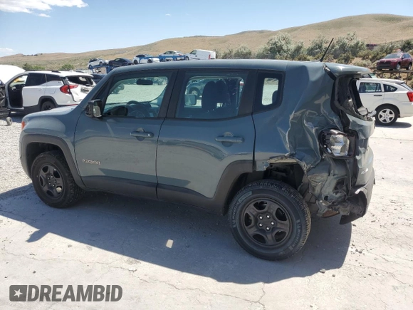 2017 Jeep Renegade Sport с VIN ZACCJBAB0HPE90242, выставлен на аукционе Copart как лот 62401845 с пробегом 149 987 миль миль и Списание • Salvage title. История ставок и продаж доступна на DreamBid. Изображение 2.