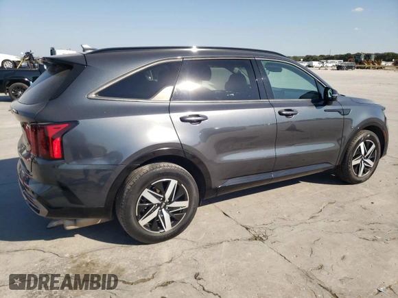 2021 Kia Sorento S with VIN 5XYRL4LCXMG007095, listed as a Copart auction lot 74550024 with 38,490 mi miles and Clean Title. Bid and sale history available at DreamBid. Image 3.