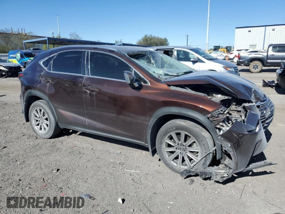 2019 Lexus NX 300 with VIN JTJYARBZ7K2136310, listed as a Copart auction lot 56788055 with 83,688 mi miles and Salvage title. Bid and sale history available at DreamBid. Image 4.