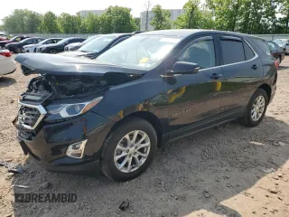 2019 Chevrolet Equinox LT z VIN 2GNAXUEV6K6155133, wystawiony jako Copart lot #59152515 z przebiegiem 55 897 mil mil oraz Szkoda całkowita • Salvage title. Historia ofert i sprzedaży dostępna na DreamBid. Obrazek 1.