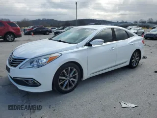 2015 Hyundai Azera Limited with VIN KMHFH4JG0FA434519, listed as a Copart auction lot 43418745 with 58,369 mi miles and Salvage Title. Bid and sale history available at DreamBid. Image 1.