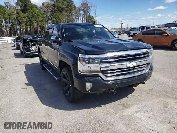 2018 Chevrolet Silverado 1500 High Country with VIN 3GCUKTEJ9JG131407, listed as a Copart auction lot 47297505 with 69,196 mi miles and Salvage Title. Bid and sale history available at DreamBid. Image 10.