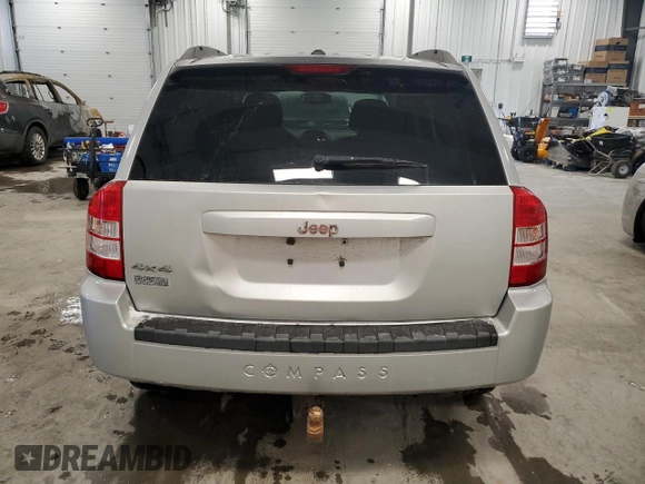 2010 Jeep Compass Sport with VIN 1J4NF4FB4AD512613, listed as a Copart auction lot 47548255 with 123,149 mi miles and Clean Title. Bid and sale history available at carsss.com. Image 6.