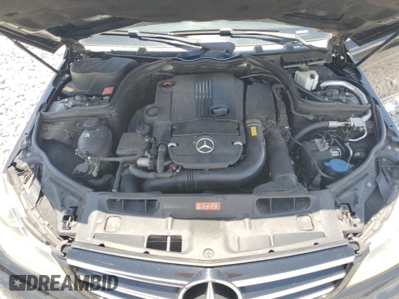 2014 Mercedes-Benz C 250 Sport with VIN WDDGF4HB8ER304938, listed as a Copart auction lot 62833835 with 151,199 mi miles and Salvage title. Bid and sale history available at DreamBid. Image 11.