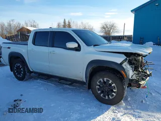 2024 Nissan Frontier Pro-4X with VIN 1N6ED1EK3RN620414, listed as a IAAI auction lot 41613820 with 10,714 mi miles and . Bid and sale history available at DreamBid. Image 14.
