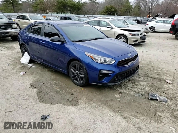 2020 Kia Forte GT-Line with VIN 3KPF34AD9LE180987, listed as a Copart auction lot 48558305 with 121,241 mi miles and Salvage Title. Bid and sale history available at carsss.com. Image 13.