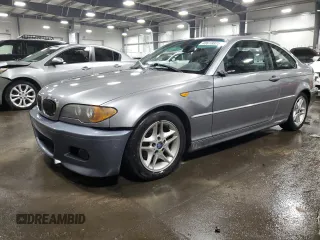 2004 BMW 3 Series 325Ci with VIN WBABD33494PL02104, listed as a Copart auction lot 48618825 with 198,715 mi miles and Salvage Title. Bid and sale history available at carsss.com. Image 1.