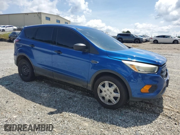 2017 Ford Escape S with VIN 1FMCU0F74HUD35591, listed as a Copart auction lot 59889465 with 134,552 mi miles and Salvage title. Bid and sale history available at DreamBid. Image 4.