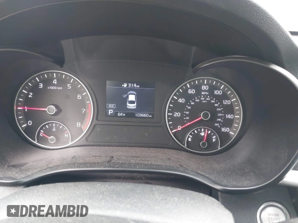 2019 Kia Optima LX z VIN 5XXGT4L3XKG297461, wystawiony jako IAAI lot #42322350 z przebiegiem 103 660 mil mil oraz . Historia ofert i sprzedaży dostępna na DreamBid. Obrazek 7.