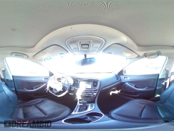 2014 Kia Optima SXL Turbo with VIN 5XXGR4A68EG264815, listed as a Copart auction lot 46736575 with 109,641 mi miles and Salvage Title. Bid and sale history available at DreamBid. Image 12.
