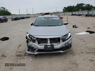 2019 Honda Civic Sport with VIN 19XFC2F80KE031091, listed as a Copart auction lot 54488535 with 68,106 mi miles and Salvage title. Bid and sale history available at DreamBid. Image 5.