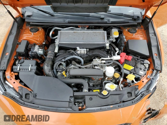 2023 Subaru WRX with VIN JF1VBAA62P9817958, listed as a Copart auction lot 56706275 with 17,717 mi miles and Salvage title. Bid and sale history available at DreamBid. Image 11.