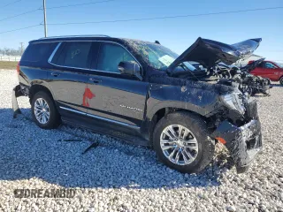 2021 GMC Yukon SLT with VIN 1GKS1BKT8MR388139, listed as a Copart auction lot 87682545 with 0 mi miles and Salvage Title. Bid and sale history available at carsss.com. Image 4.