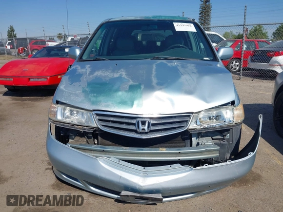 2003 Honda Odyssey EX-L with VIN 5FNRL18973B148675, listed as a IAAI auction lot 41992952 with 232,013 mi miles and . Bid and sale history available at DreamBid. Image 12.