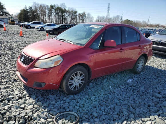 2012 Suzuki SX4 LE with VIN JS2YC5A3XC6301561, listed as a Copart auction lot 44514305 with 247,718 mi miles and Salvage Title. Bid and sale history available at carsss.com. Image 1.