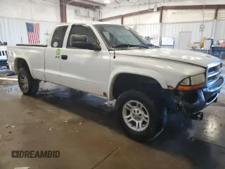 2004 Dodge Dakota Sport with VIN 1D7HG32N34S739646, listed as a Copart auction lot 74523084 with 277,000 mi miles and Non Repairable. Bid and sale history available at carsss.com. Image 4.