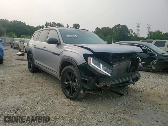 2023 Volkswagen Atlas SEL R-Line Black with VIN 1V2SR2CA1PC523727, listed as a Copart auction lot 58969365 with 27,169 mi miles and Salvage title. Bid and sale history available at DreamBid. Image 15.