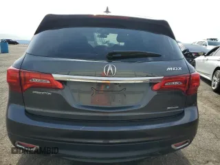 2016 Acura MDX w/Tech with VIN 5FRYD4H43GB036376, listed as a Copart auction lot 53168455 with 103,725 mi miles and Salvage Title. Bid and sale history available at carsss.com. Image 6.
