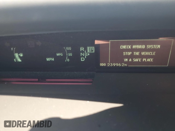 2012 Toyota Prius One z VIN JTDKN3DU9C1511990, wystawiony jako Copart lot #55451545 z przebiegiem 239 962 mil mil oraz Szkoda całkowita • Salvage title. Historia ofert i sprzedaży dostępna na DreamBid. Obrazek 9.