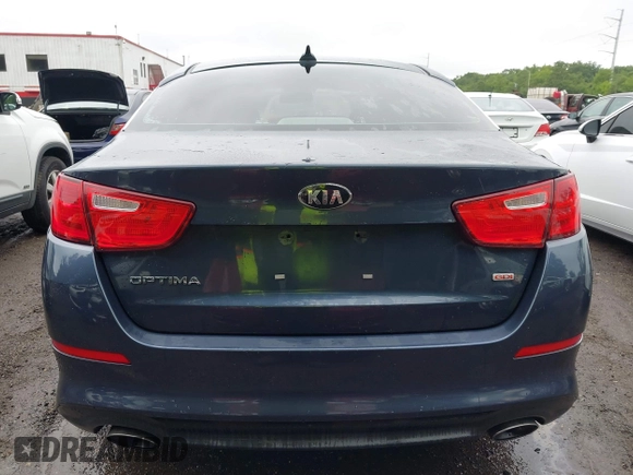2015 Kia Optima LX with VIN 5XXGM4A76FG370219, listed as a IAAI auction lot 42471634 with 118,467 mi miles and . Bid and sale history available at DreamBid. Image 16.